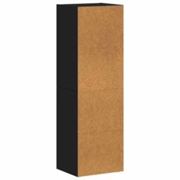 Berkfield Home Classic Book Cabinet/TV Cabinet Black 36x30x114 cm Engineered Wood - Size: 36 x 30 x 114 cm - thumbnail 4