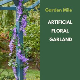 Marco Paul Summer Wisteria Floral 180cm Hanging Garland in Purple - thumbnail 4