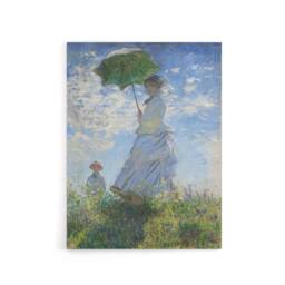 "Artery8 Madame Monet & Her Son Claude Monet Vintage Canvas Wall Art - Size: W18"" x H24""" - thumbnail 1