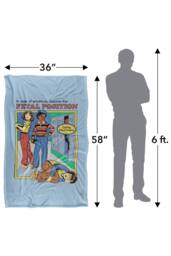 Steven Rhodes Assume The Fetal Position Silky Super Soft Throw Blanket - Size: Large - thumbnail 3