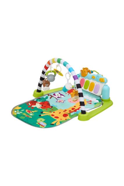 Living and Home Colorful Baby Play Mat with Musical Keyboard & Hanging Toys - image 1