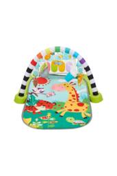 Living and Home Colorful Baby Play Mat with Musical Keyboard & Hanging Toys - thumbnail 4