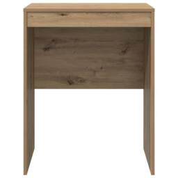 Berkfield Home Modern Writing Desk Artisan oak Engineered wood 60 x 50 x 76 cm in Brown - thumbnail 5