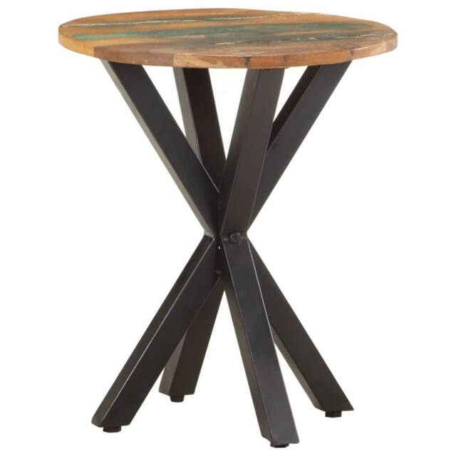 Berkfield Home Side Table 48x48x56 cm Solid Reclaimed Wood in Brown - Size: 48 x 48 x 56 cm - image 1