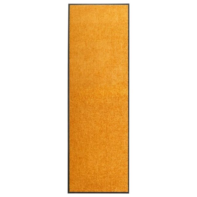 Berkfield Home Doormat Washable Orange 60x180 cm - image 1