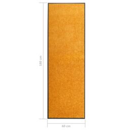 Berkfield Home Doormat Washable Orange 60x180 cm - thumbnail 6