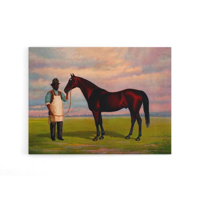 "Artery8 After Henry Stull Bonnie Scotland Canvas Wall Art Print - Size: W24"" x H32""" - image 1