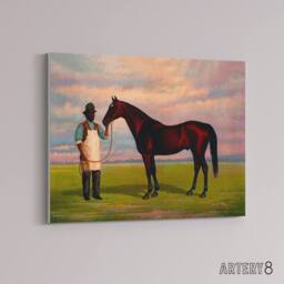 "Artery8 After Henry Stull Bonnie Scotland Canvas Wall Art Print - Size: W24"" x H32""" - thumbnail 2