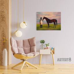 "Artery8 After Henry Stull Bonnie Scotland Canvas Wall Art Print - Size: W24"" x H32""" - thumbnail 3