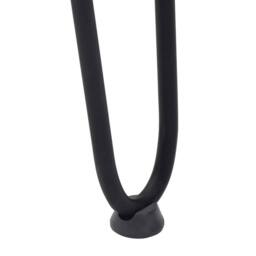 Berkfield Home Hairpin Table Legs 4 pcs Black 42 cm Solid Steel - thumbnail 9