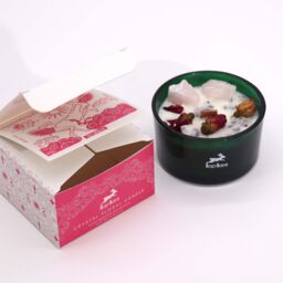 KDMD Hop Hare Crystal Magic Flower Candle - The Lovers in Pink - thumbnail 2