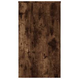 Berkfield Home Modern Desk Smoked Oak 90x40x72 cm Engineered Wood in Brown - Size: 90 x 40 x 72 cm - thumbnail 6