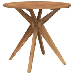 Berkfield Home 3 Piece Garden Dining Set Solid Wood Acacia in Brown - thumbnail 3