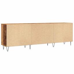 Berkfield Home TV Cabinet Old Wood 150x30x50 cm Engineered Wood in Brown - Size: 150 x 30 x 50 cm - thumbnail 7