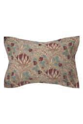 Morris & Co 'Artichoke' Cotton Duvet Cover Set in Mid Grey - Size: Double - thumbnail 3
