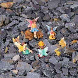 Globrite 9pc Weatherproof Polyresin Fairy Garden Ornaments - Hand-Painted - thumbnail 7