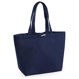 Westford Mill Marina Tote Shopping Bag (20L) in Navy - thumbnail 2