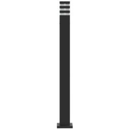 Berkfield Home Outdoor Floor Lamp Black 110 cm Aluminium - thumbnail 5