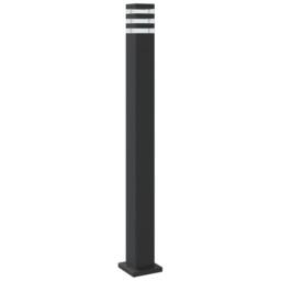 Berkfield Home Outdoor Floor Lamp Black 110 cm Aluminium - thumbnail 6