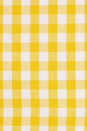 Homescapes Cotton Gingham Eyelet Curtain Pair in Yellow - Size: 140 cm width x 229 cm drop - thumbnail 4