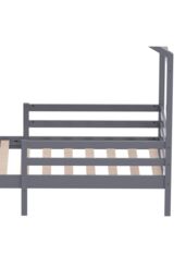 Living and Home 197x97x168cm Grey Blackboard Pine Bed - Size: 197 x 97 x 168 cm - thumbnail 9