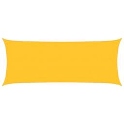 Berkfield Home Sunshade Sail 160 g/m¬≤ Yellow 2x5 m HDPE - thumbnail 2