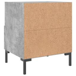 Berkfield Home Bedside Cabinets 2 pcs Concrete Grey 40x35x47.5 cm Engineered Wood - thumbnail 9