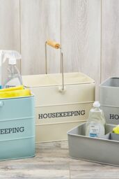 Living Nostalgia Antique Cream Housekeeping Box - thumbnail 3