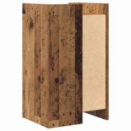 Berkfield Home Sideboard Old Wood 45x35x75 cm Engineered Wood in Brown - Size: 45 x 35 x 75 cm - thumbnail 8