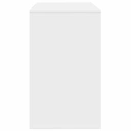 Berkfield Home Sideboard White 120x41x75 cm Engineered Wood - Size: 120 x 41 x 75 cm - thumbnail 7