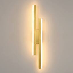 Pheashine Gold 40cm Nordic LED Wall Light 3000K-6500K Tri-Tone Acrylic