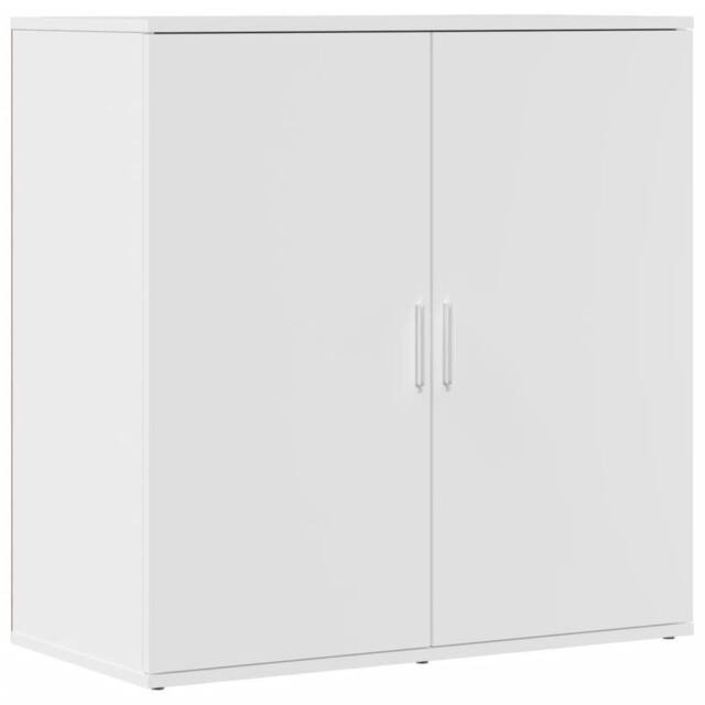 Berkfield Home Sideboard White 79x38x80 cm Engineered Wood - Size: 79 x 38 x 80 cm - image 1