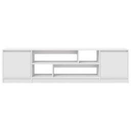 Berkfield Home TV Cabinet White 188.5x41x50 cm Engineered Wood - thumbnail 6