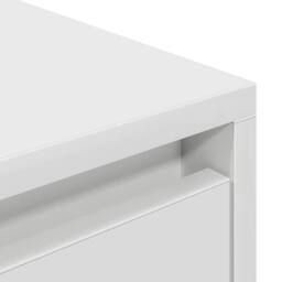 Berkfield Home TV Cabinet White 188.5x41x50 cm Engineered Wood - thumbnail 9