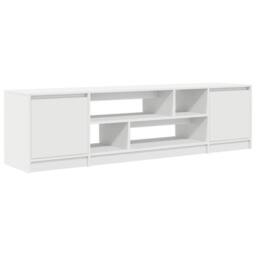 Berkfield Home TV Cabinet White 188.5x41x50 cm Engineered Wood - thumbnail 3