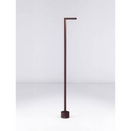 Netlighting Pipe 95cm Outdoor Bollard Corten LED 5W 188lm 3000K IP65 in Brown - thumbnail 4