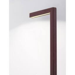 Netlighting Pipe 95cm Outdoor Bollard Corten LED 5W 188lm 3000K IP65 in Brown - thumbnail 2