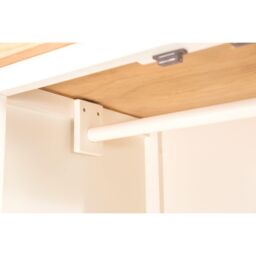 Cabinet Bits Maggiori 2 Door Wardrobe Brass Knob in Off-White - thumbnail 4