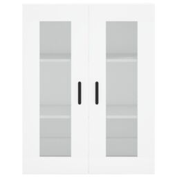 Berkfield Home Wall Mounted Cabinets 2 pcs White Engineered Wood - thumbnail 6