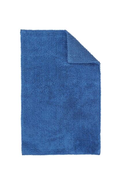 CHRISTY Reversible Hygro Luxury 100% Cotton 1800GSM Bath Rugs in Mid Blue - image 1