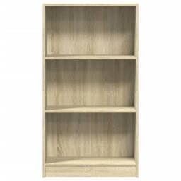 Berkfield Home Bookcase Sonoma Oak 60x24x109 cm Engineered Wood in Brown - Size: 60 x 24 x 109 cm - thumbnail 4