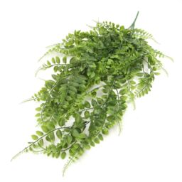 Leaf Artificial Hanging Trailing Plant UV Fire Resistant Green Pothos 85cm Pack of 6 - thumbnail 3