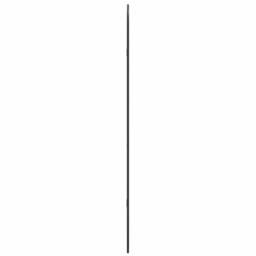 Berkfield Home Wall Mirror Black 100x45 cm Oval - thumbnail 4