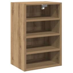 Berkfield Home Hanging Cabinet Artisan Oak 40x29.5x60 cm Engineered Wood in Brown - thumbnail 3