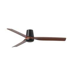 Netlighting Punt Tub Medium Black Dark Wood DC Ceiling Fan 6 Speed - thumbnail 1