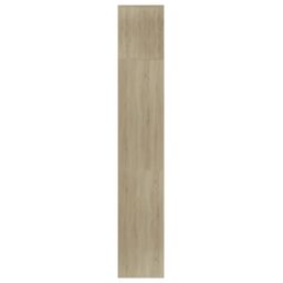Berkfield Home 3 Piece Book/TV Cabinet Set Sonoma Oak 180x30x180 cm in Brown - Size: 180 x 30 x 180 cm - thumbnail 5
