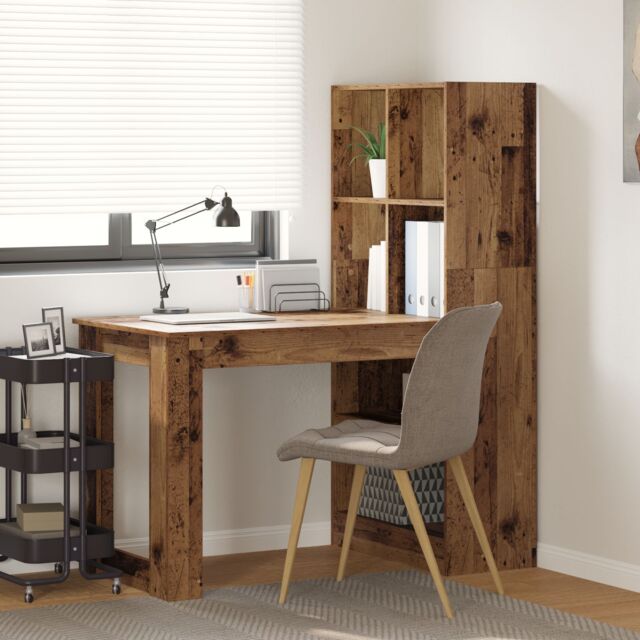 Berkfield Home Old Wood 122 x 67 x 145 cm Engineered wood & Particle board in Brown - image 1