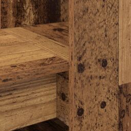 Berkfield Home Old Wood 122 x 67 x 145 cm Engineered wood & Particle board in Brown - thumbnail 7
