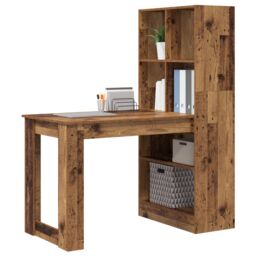 Berkfield Home Old Wood 122 x 67 x 145 cm Engineered wood & Particle board in Brown - thumbnail 3