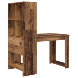 Berkfield Home Old Wood 122 x 67 x 145 cm Engineered wood & Particle board in Brown - thumbnail 6